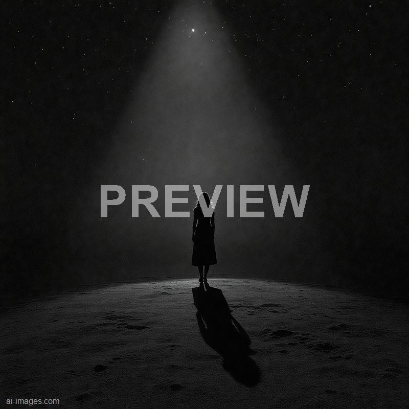 2344 - a-women-stands-in-an-endless-dark-gray-space-her-shad_250420004826_Filename Text 2_02479_Filename Text 3